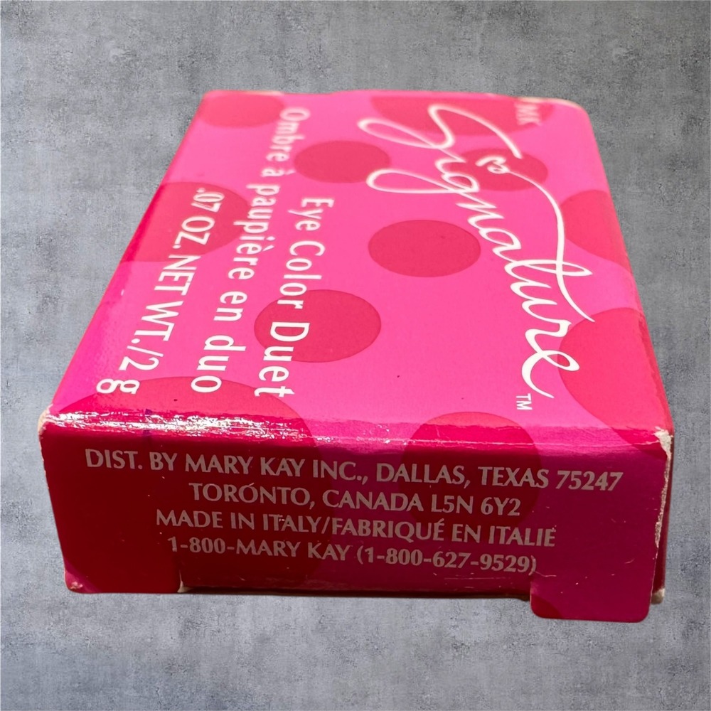 Mary Kay Signature Eye Color Duet Womens Fig 8859 0.07oz New Box MK Eyeshadow - Picture 5 of 6